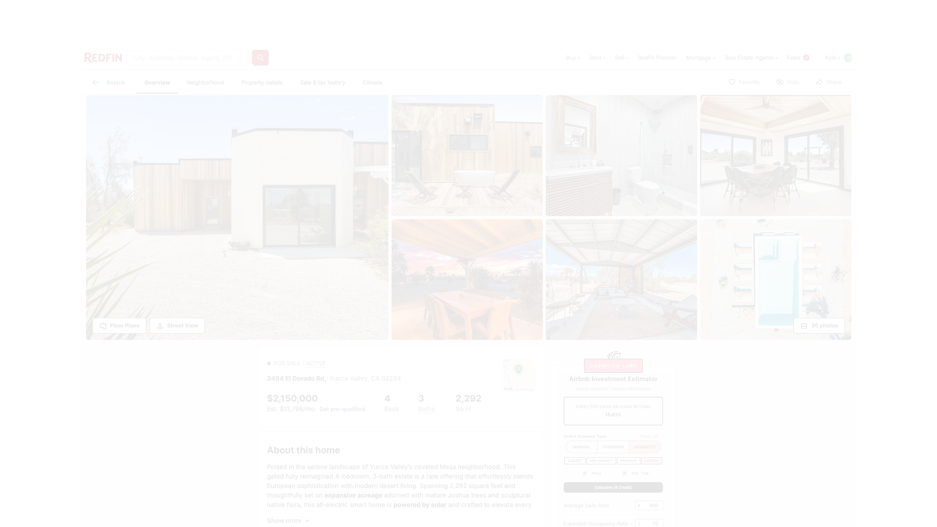 Redfin Property Listing Example